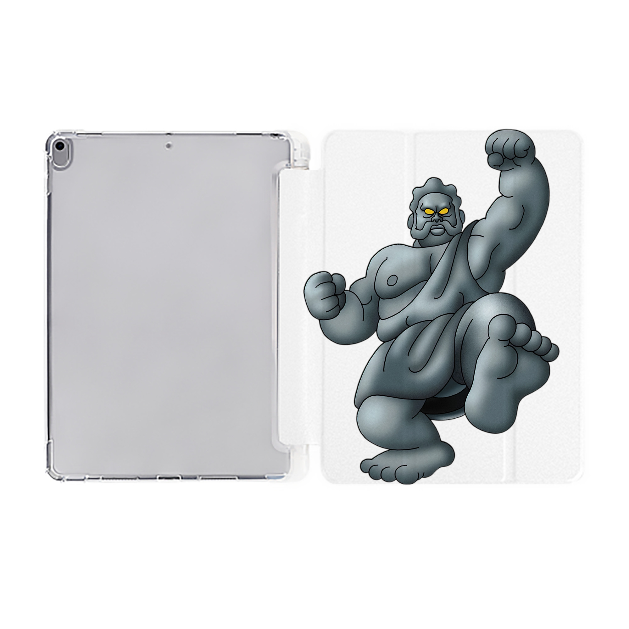 （画像用） ドラゴンクエスト Doragon Kuesuto Dragon Quest IPad ケース ペン収納付き 三つ折りスタンド PUレザー×シリコン 対応機種9.5/10.5/10.9インチ
